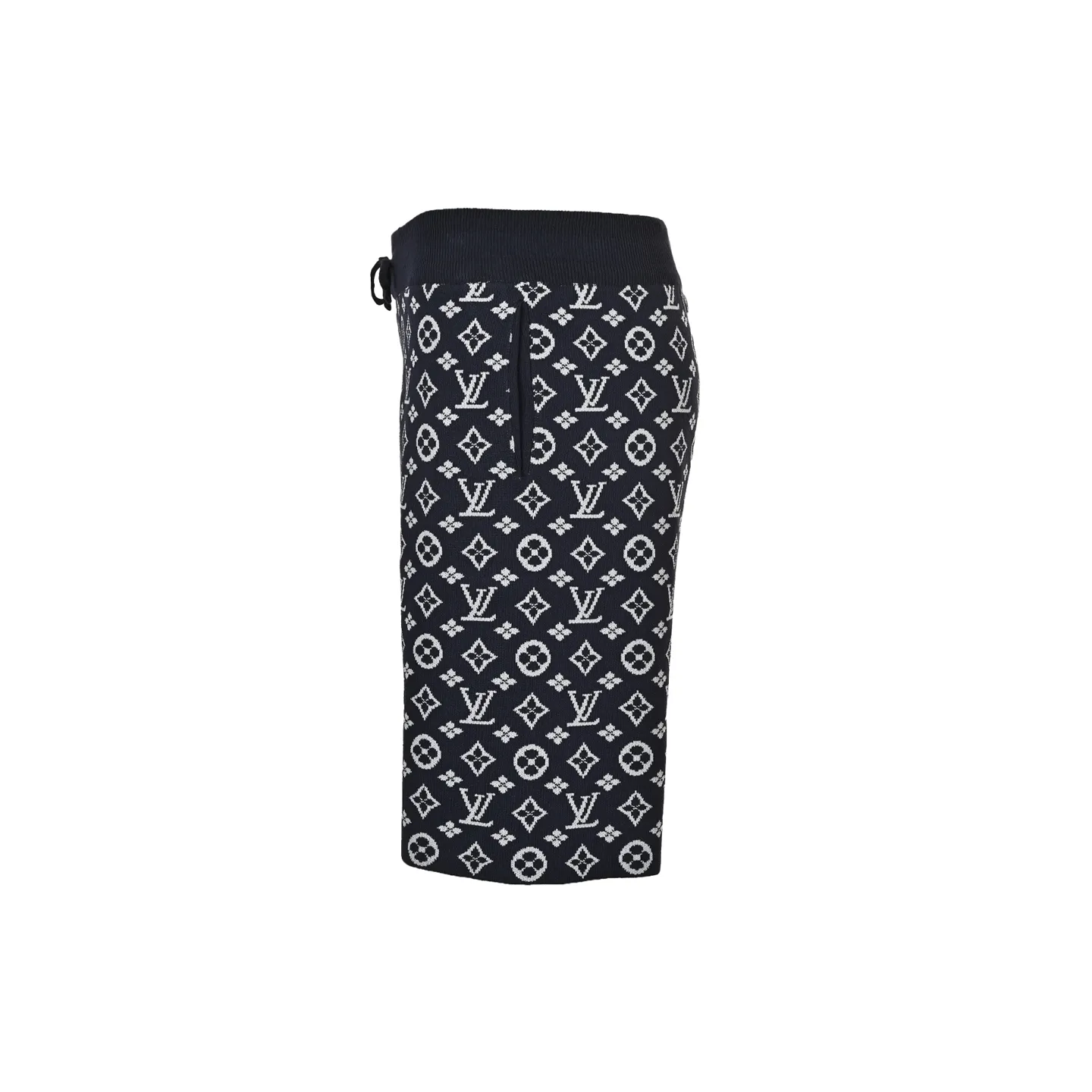 Louis Vuitton/Louis Vuitton full-frame old flower jacquard knitted shorts